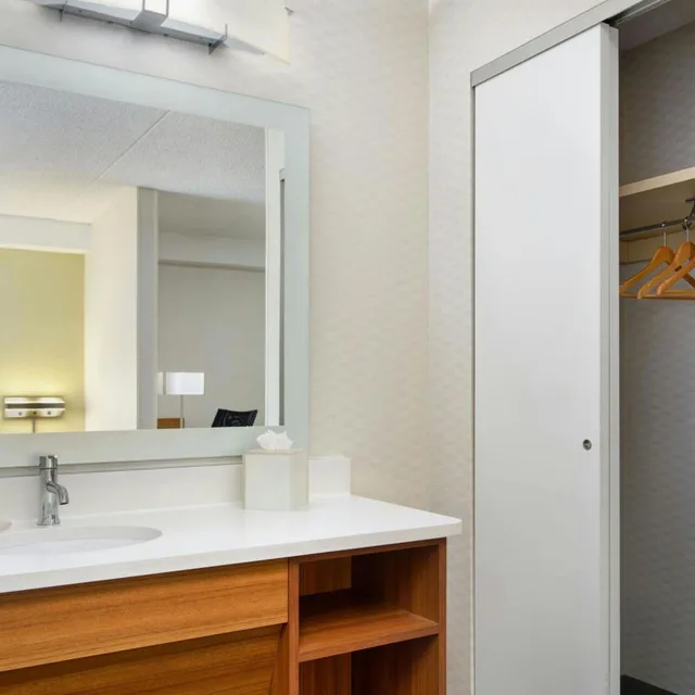 Suite, King Bed, Dining Area, Sofa، SpringHill Suites by Marriott Chicago Southwest at Burr Ridge/Hinsdale 5/5