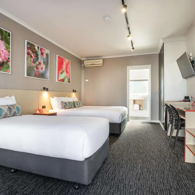 استوديو بسرير كوين وسرير فردي، Nightcap at Ferntree Gully Hotel Motel 2/5
