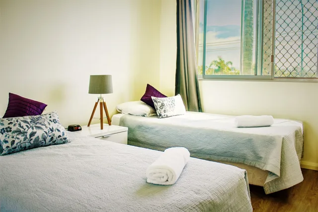 شقة بسرير كوين وسريرين منفصلين بغرفتي نوم، Key Largo Apartments 9/10