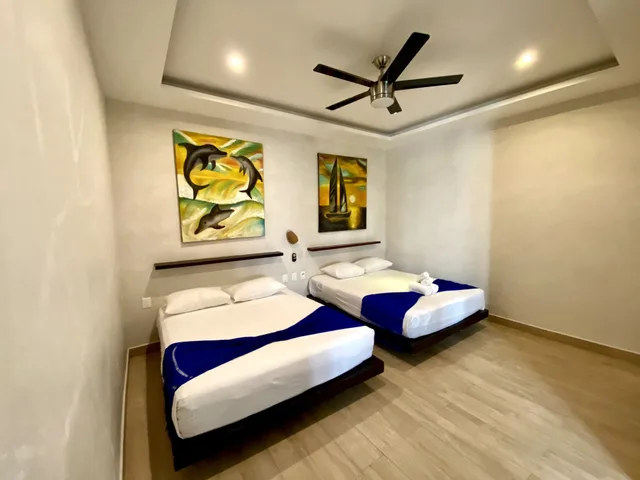 junior suite, multiple beds, pool view, Pacha Tulum Boutique Hotel 1/4