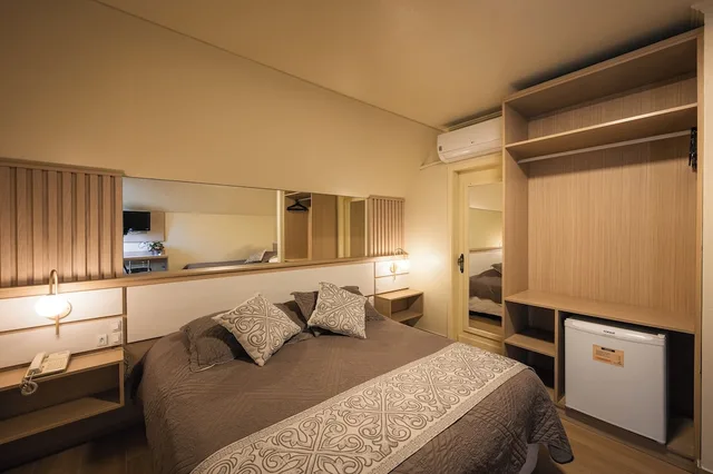 شاليه بثلاثة أسرّة، Hotel Pousada Alto da Serra 3/8