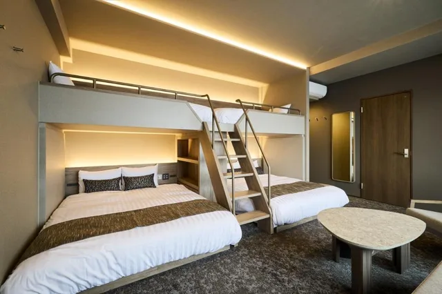 Executive, Twin Beds, 2 Queen Beds, Mountain View, Fav Hotel Kagoshima Chuo 1/2