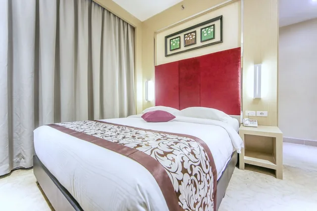 غرفة ديلوكس بسرير مزدوج، Batam City Hotel 7/10