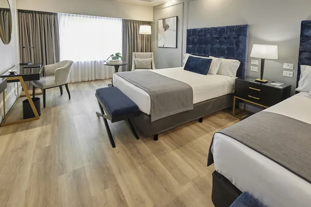 غرفة تنفيذية بسريرين منفصلين بإطلالة على المدينة، Hotel Emperador Buenos Aires 2/8