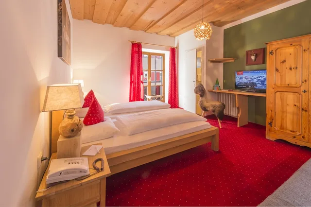 غرفة بشرفة مفردة بسرير فردي، Hotel Gamshof 3/3