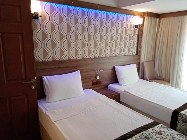غرفة قياسية بسرير مزدوج أو سريرين منفصلين بشرفة، Dolphin Apart Hotel Sarigerme 10/10