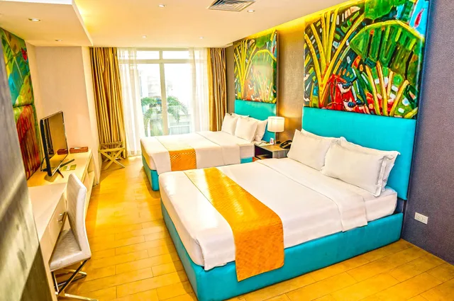 غرفة عائلية بسريرين كوين، Aziza Paradise Hotel 1/7