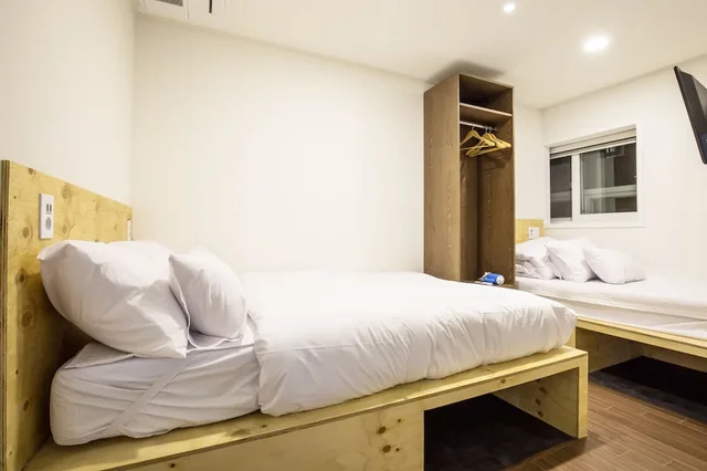 غرفة ثلاثية بسرير مزدوج وسرير فردي، Step Inn Myeongdong 2 2/3