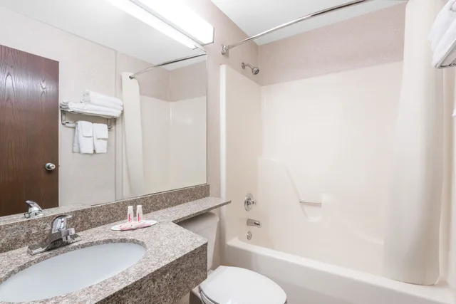 جناح استوديو بسرير كوين، Microtel Inn Suites By Wyndham Rochester Mayo Clinic North 3/3