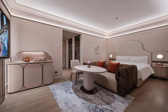 غرفة تنفيذية بسرير كينج، Mercure Hangzhou West Lake Yuquan 4/4