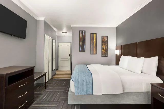 غرفة ديلوكس بسرير كينج بحوض جاكوزي، La Quinta Inn & Suites by Wyndham Dublin 1/5