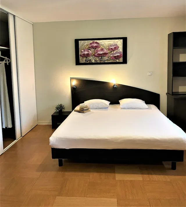 شقة بسرير كوين وسرير فردي، Apart'hotel Sainte-Marthe 3/8