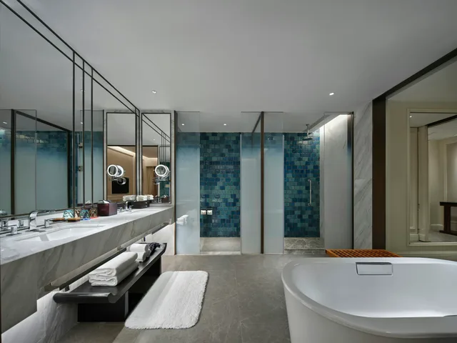جناح ديلوكس بسرير كينج، Hollick Hotel Wen'an, Tapestry Collection by Hilton 1/1