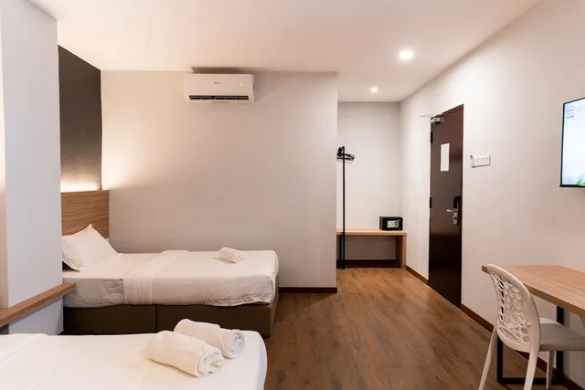 استوديو تنفيذي بسرير كينج وسرير فردي، RM Hotel Muar 2/3