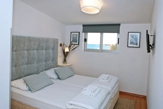 جناح سوبيريور بإطلالة على البحر بشرفة بغرفة نوم واحدة، HOTEL DELFIN 2/5