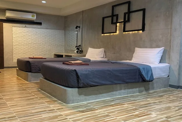غرفة ديلوكس بسريرين منفصلين، The Loft At Chiangrai 4/10