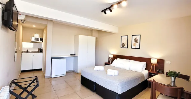 غرفة كلاسيكية بسرير كينج، Soltigua Apart Hotel Mendoza 7/10