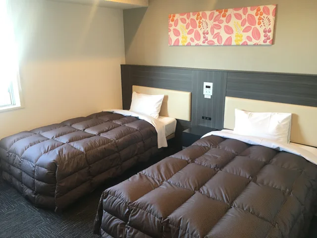 غرفة بسريرين منفصلين، R B Hotel Hachioji 2/5
