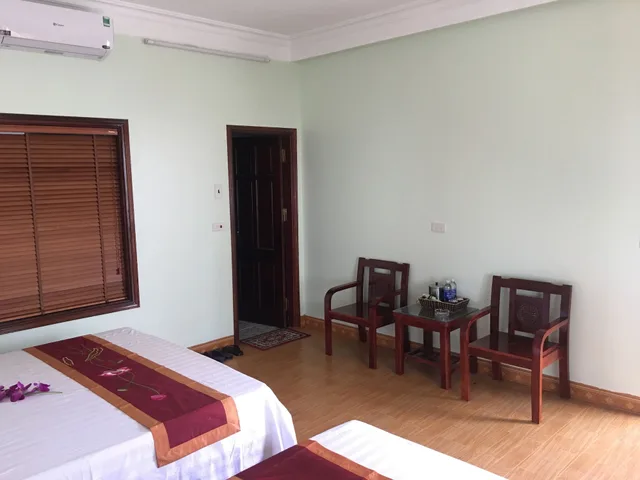 غرفة ديلوكس بسرير كينج وسرير كوين، Tam Coc Tuan Minh Homestay 6/10