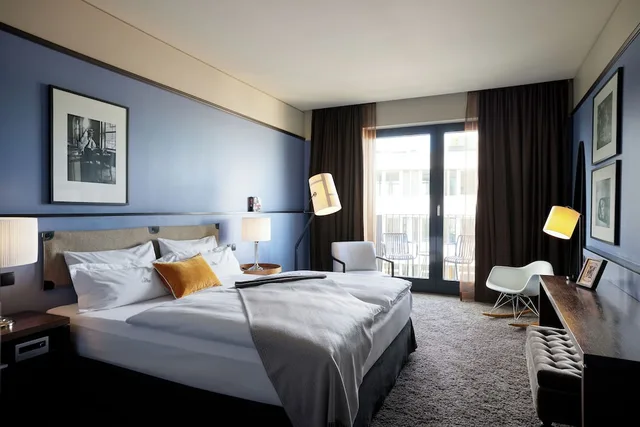 غرفة بسريرين منفصلين، The George Hotel Hamburg 1/5