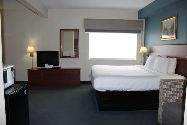 غرفة ديلوكس بسرير كينج مع أريكة بجاكوزي، Reston Inn & Suites 2/10