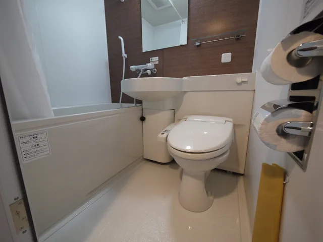 غرفة بسريرين منفصلين، Hotel Route-Inn Kanuma Inter 4/4