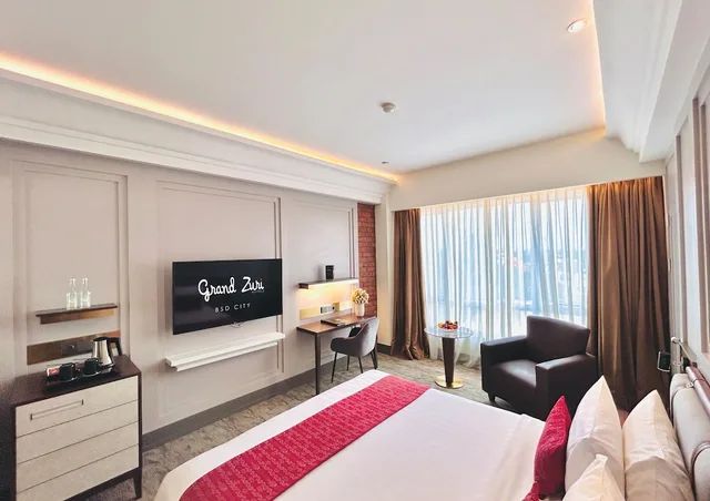 غرفة سوبيريور بسرير كينج أو سرير مزدوج، Grand Zuri Bsd City 3/6