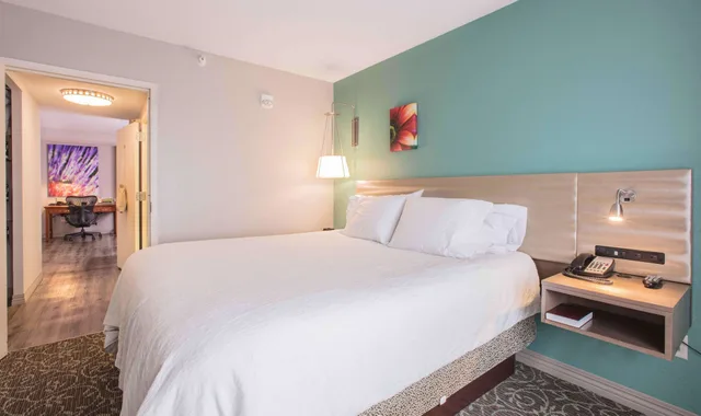 Presidential, Suite, King Bed, 1.5 Bathrooms, Sofa, Accessible، Hilton Garden Inn Des Moines/Urbandale 3/7