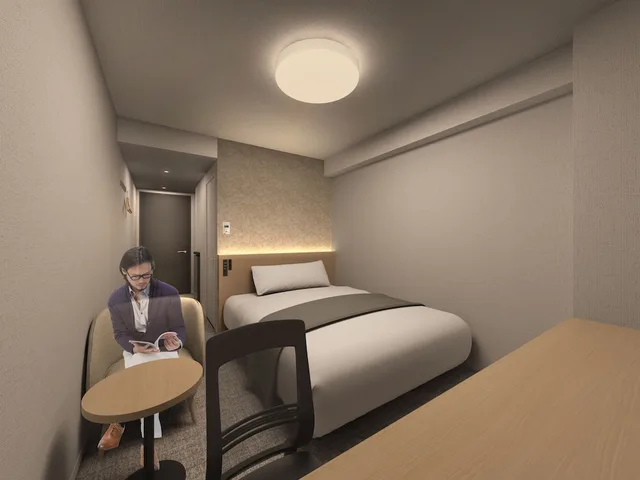 Standard, Double Bed, Daiwa Roynet Hotel 2/3