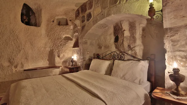 جناح ديلوكس بسرير مزدوج، Koza Cave Hotel 1/1