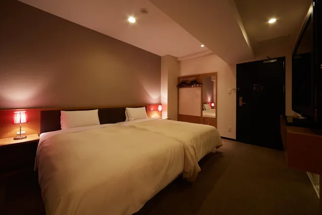 غرفة سوبيريور بسريرين منفصلين، Vessel Inn Hakata Nakasu 3/4