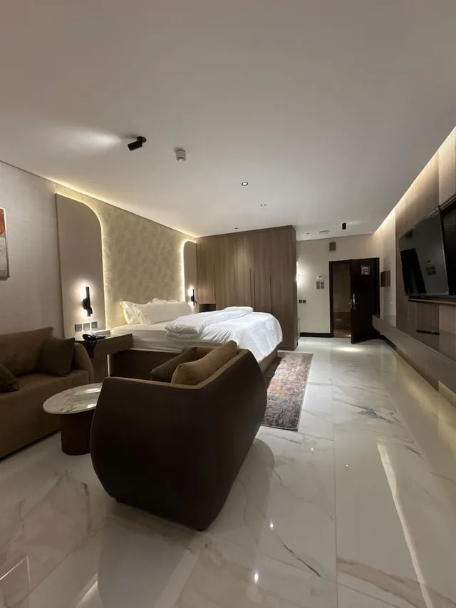استوديو تنفيذي بسرير كوين، ثلاثة وستون أجنحة فندقية(Sixty Three Hotel) 9/10