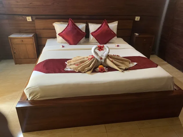 غرفة كلاسيكية بسرير كينج بإطلالة على الحديقة، Jona Bungalow 8/10