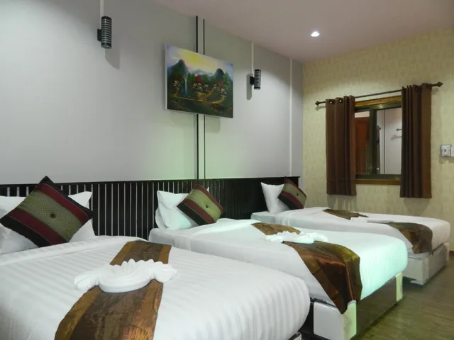 غرفة بسرير مزدوج بحمام خاص، PAI IYARA RESORT 1/1