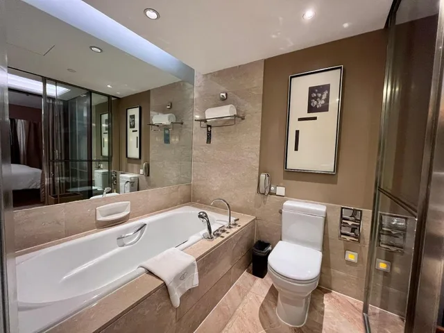 غرفة كلوب فاخرة بسريرين منفصلين، Sofitel Galaxy Nanjing 4/6