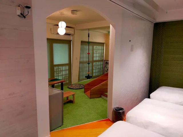 غرفة ديلوكس رباعية بأربعة أسرّة، Buzz Resort (ex. Designers Resort Nakadoma Inn) 1/1