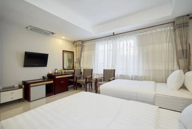غرفة ديلوكس بسريرين منفصلين، One World Hotel 3/4
