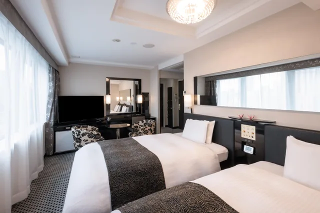 Deluxe, Twin Beds, Old Port View، APA Hotel Mita-Ekimae 1/1