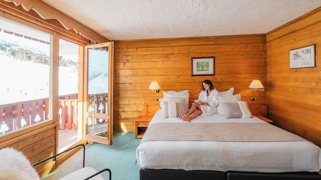جناح بسرير كينج، Hotel Mont Vallon Meribel 1/10