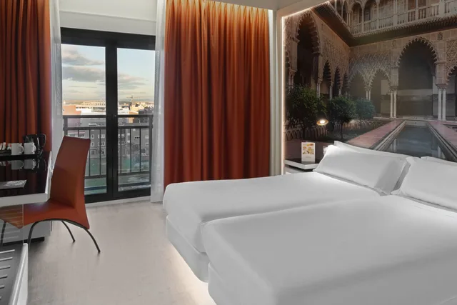 غرفة سوبيريور بسرير مزدوج أو سريرين منفصلين، Elba Madrid Alcala Hotel 2/5