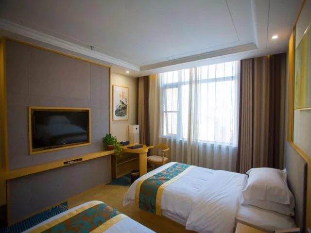 غرفة ديلوكس بسريرين منفصلين، GreenTree Eastern Fuyang Yingdong District South Guoyang Road Hotel 3/4