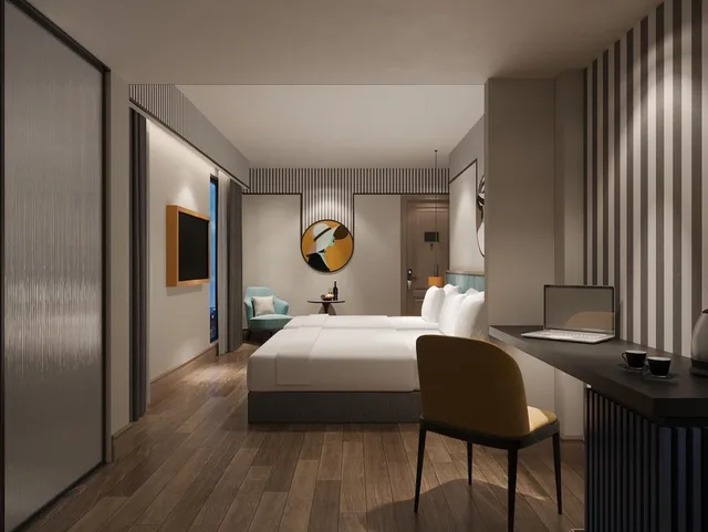 Triple, 1 King and 1 Single Beds, Solaria Tesori Hotel 5/6