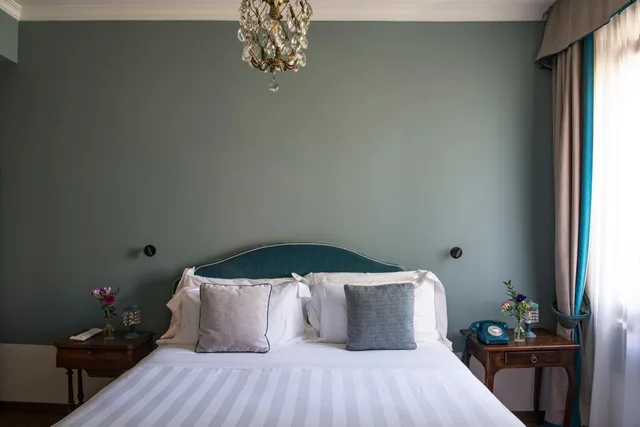 غرفة بسرير مزدوج أو سريرين منفصلين بإطلالة، La Posta Hotel & Thermal Spa 9/10
