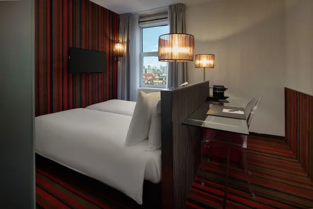 غرفة بسرير مزدوج بإطلالة على المدينة، Westcord City Centre Amsterdam 2/5