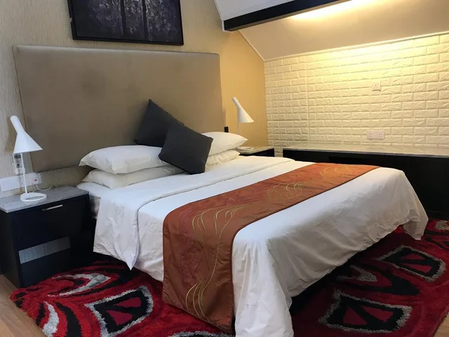 غرفة ديلوكس بسرير مزدوج بإطلالة على الحديقة، Coral View Island Resort 1/1