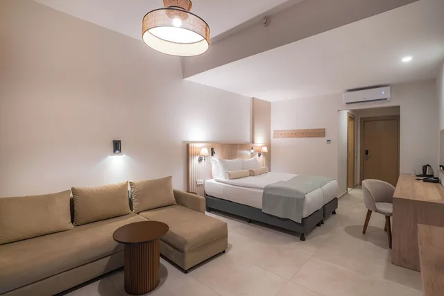 Elite, King Bed, Sofa, Victoria Princess Hotel Side - Adults Only 5/7