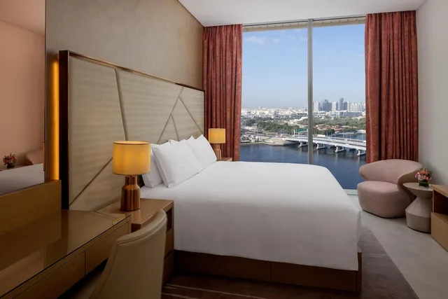 شقة بسريرين منفصلين وسريرين كينج بـ3 غرف نوم، Hilton Dubai Creek Hotel & Residences 7/10