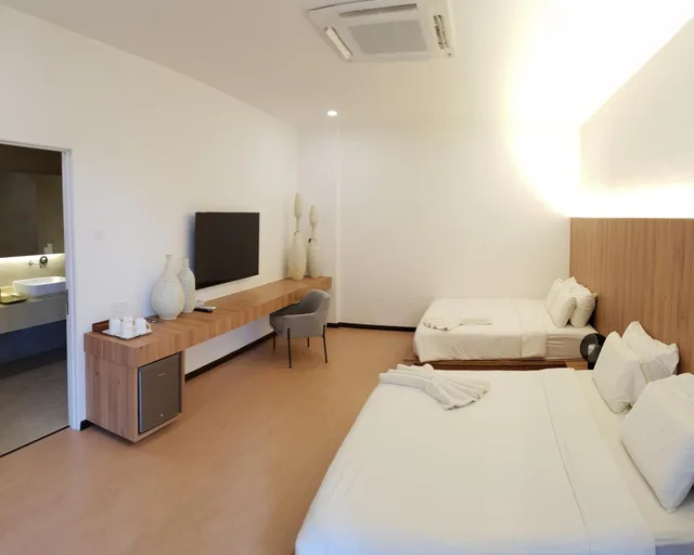 غرفة سوبيريور عائلية بسريرين كوين، Lot 33 Boutique Hotel 1/1