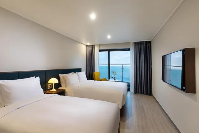 Ocean, Premier, Twin Beds، Haeundae Youngmu Parade Hotel 1/2