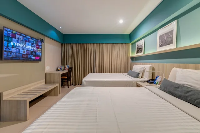 Room, Triple, Lateral Side Sea View، Monte Pascoal 1/8